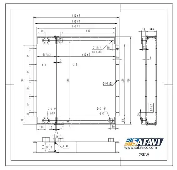 RADIATOR-75KW